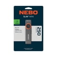 thumbnail image 2 of NEBO Slim Mini 250 Lumen LED Rechargeable Compact Pocket Flashlight, 2 of 10