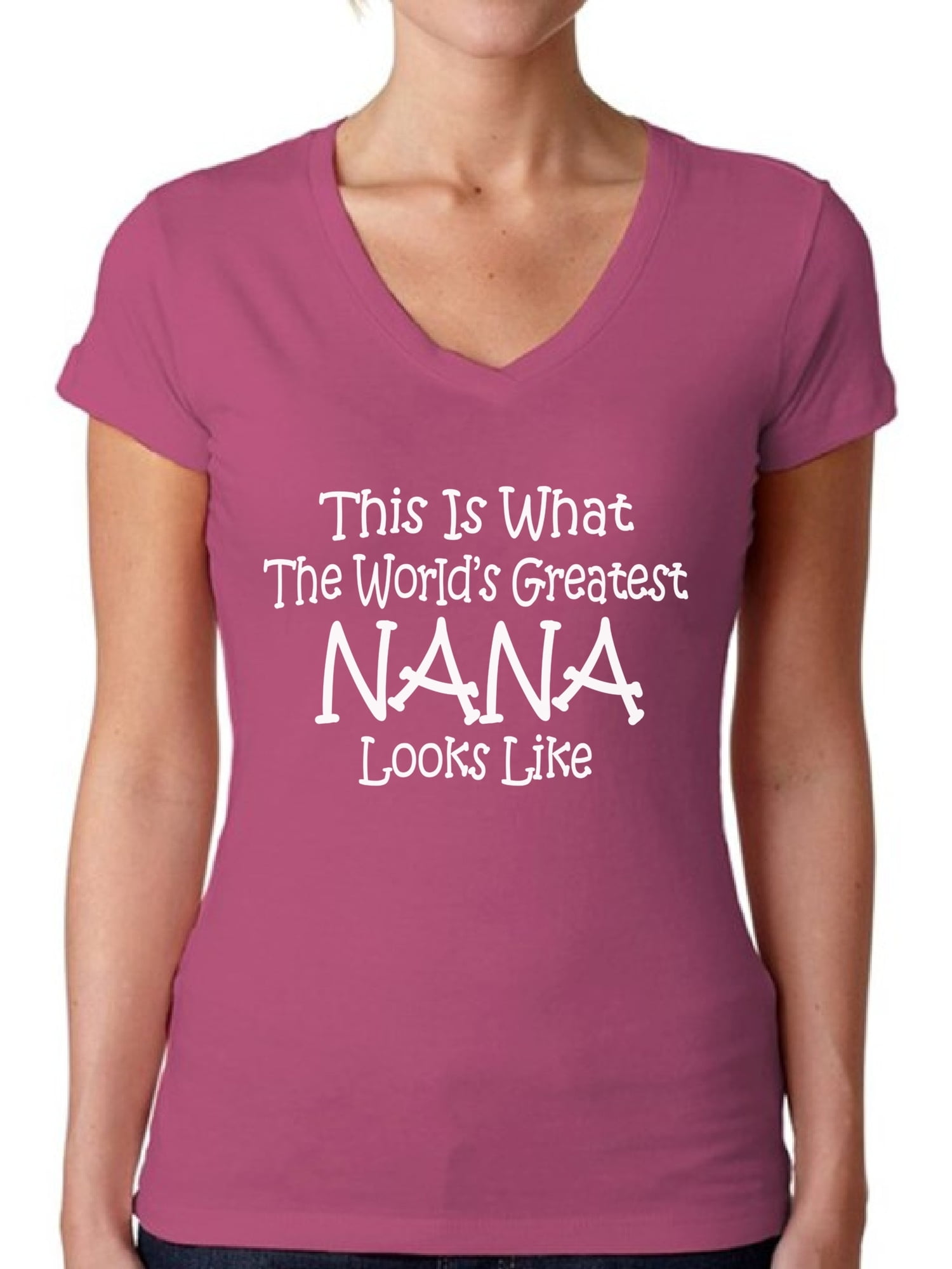 Its a Nana Thing Cute for Grandma V-Neck Women T-Shirt