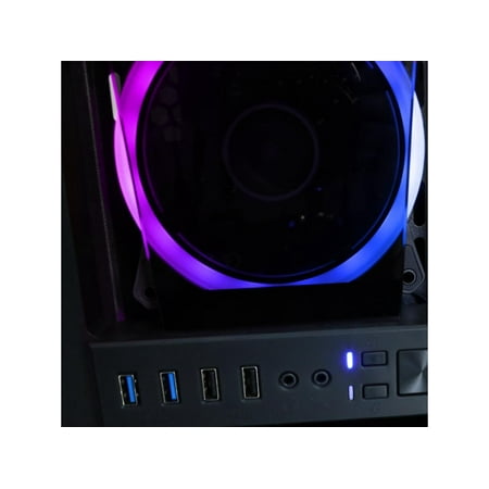 CLX - SET Gaming Desktop - Intel Core i7 10700KF - 32GB Memory - NVIDIA GeForce RTX 3060 - 500GB NVMe M.2 SSD + 4TB HDD - Black