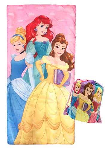 Disney Princess Children's Girls Slumber Sleeping Bag Pink NEW 