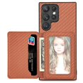 thumbnail image 3 of Case For FOXDOCK Samsung Galaxy S24 Ultra Stand Function RFID Blocking Magnetic Card Holder Complete Camera Safety, 3 of 5