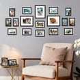 thumbnail image 6 of Sindcom 19 Pack Collage Picture Frame, Gallery Wall Frame Set for Wall or Tabletop Display, Black Photo Frame, Multi Sizes Fits Three 8x10, Eight 5x7, and Eight 4x6 Photo, 6 of 8
