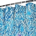 thumbnail image 3 of Blue White Tie Dye Textured Pattern Shower Curtain 84"x72" ,Bathroom Decorative Shower Curtains Set with 12 Hooks,Modern Waterproof Washable Shower Curtain, 3 of 6