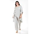 thumbnail image 2 of Conjunto de lino 2 piezas Roman Fashion /Tallas Extras, 1021 (Gris) gris 38, 2 of 7