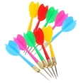 thumbnail image 1 of Phenofice 15Pcs Darts Training Dart Kit MultiColored Plastic for Outdoor Recreation, 1 of 8