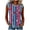ZH-Sky Blue-Tops, variant on V Neck Sleeveless Star Print Tanks for Women Edgy American Flag Graphic Loose Fit Tops Independence Day Party Casual Vests