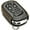 Black, variant on Vitodeco Leather Key Fob Case Compatible with Honda Civic, Civic Hatchback, Accord, HR-V, CRV, Pilot, Passport 2023 - 2026(4-Button, Black)