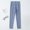 Blue, variant on CHUOU Little Girl Leggings Solid Colors Dance Running Yoga Pants Workout Dance Tights,2T-12T
