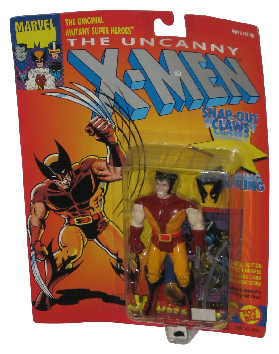 Marvel Comics The Uncanny X-Men Wolverine (1993) Toy Biz Figure ...