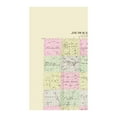 thumbnail image 3 of Historic County Map - Jewell County Kansas - Everts 1887 - 23 x 40.66 - Vintage Wall Art, 3 of 5