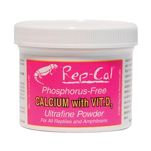 Rep-Cal Calcium Ultra-Fin avec Vitamine D3 - 3,3 oz