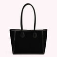 thumbnail image 3 of Bolso Tote Terciopelo Cuero para Ir Al Gran Capacidad Mujer Nuevo Versátil S (), 3 of 9