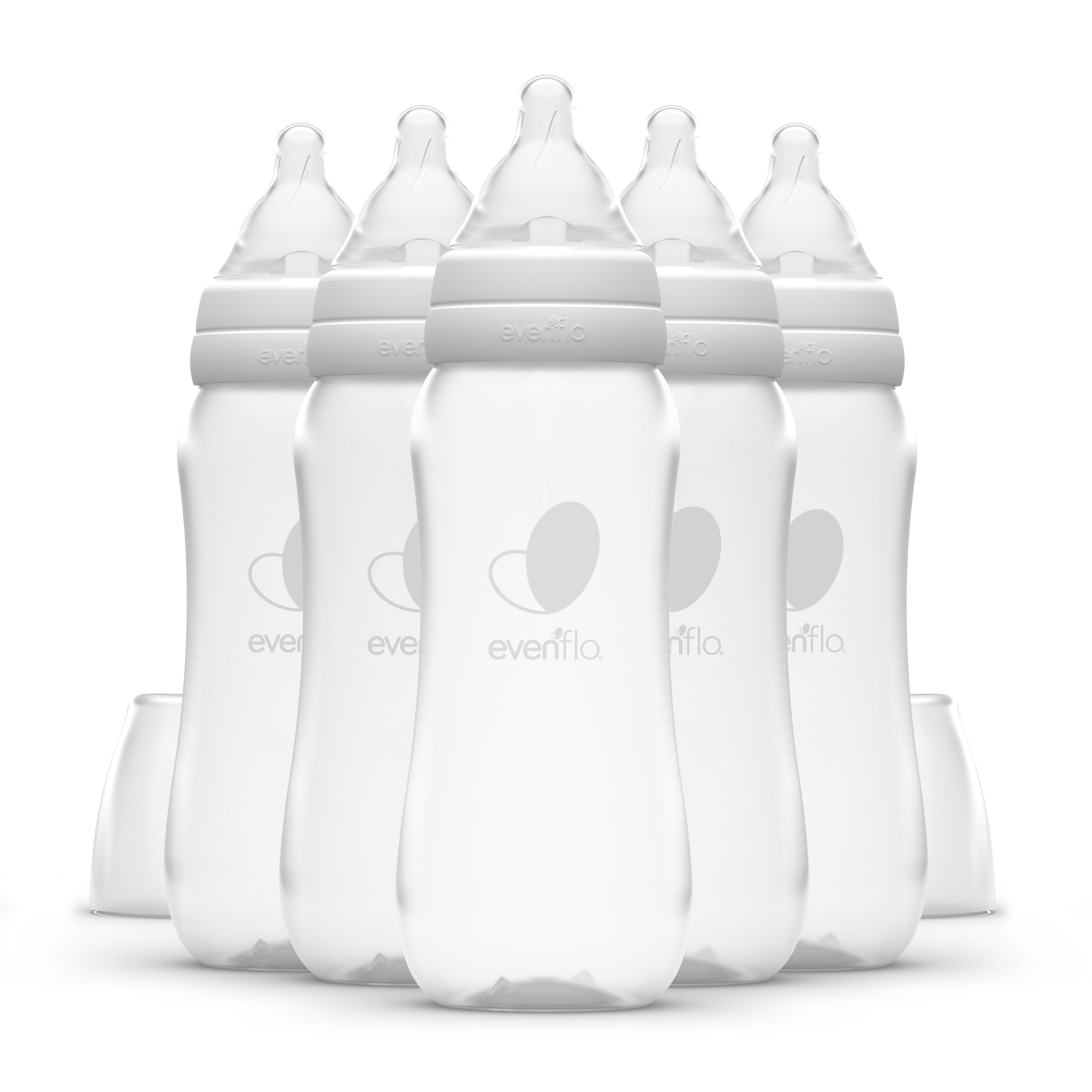 Evenflo Balance+ Standard Neck Baby Bottles 9oz 6-Pack