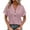 Pink, variant on LUOGENLI Female T-shirts for Womens Women Loose V Neck Short Sleeve Tops Casual Solid Color Lace Summer Shirts Blouse Womens T-shirts Graphic Tees xxl Tall Summer Clothes L