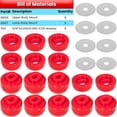 thumbnail image 4 of 7-141 Body and Cab Mount Bushing Kit For Chevy Silverado&Sierra 1500/2500 2& 4WD, 4 of 5