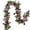 B, variant on SUSHANG Realistic Artificial Greenery Garland with Lifelike Leaves - Botanical Vine for Wedding Table Chair Decor, Rustic Arch Arrangement, Home & Event Decoration