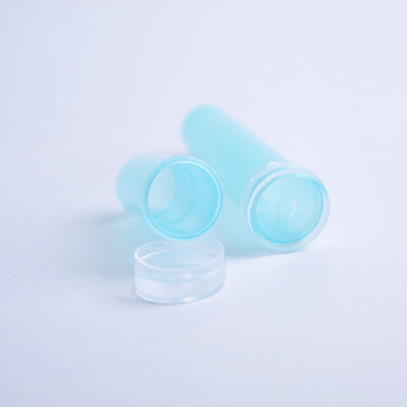 1PCS/25PCS Translucent Green Floral Water Tubes with Cap Fresh Flower