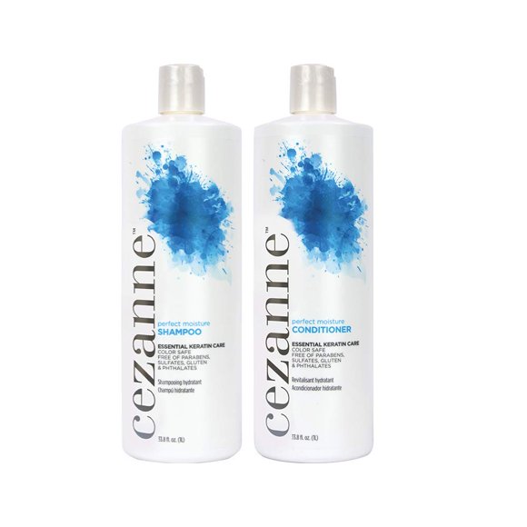 Juego de litros de champú y acondicionador Cezanne Perfect Moisture, 33,8 oz cada uno