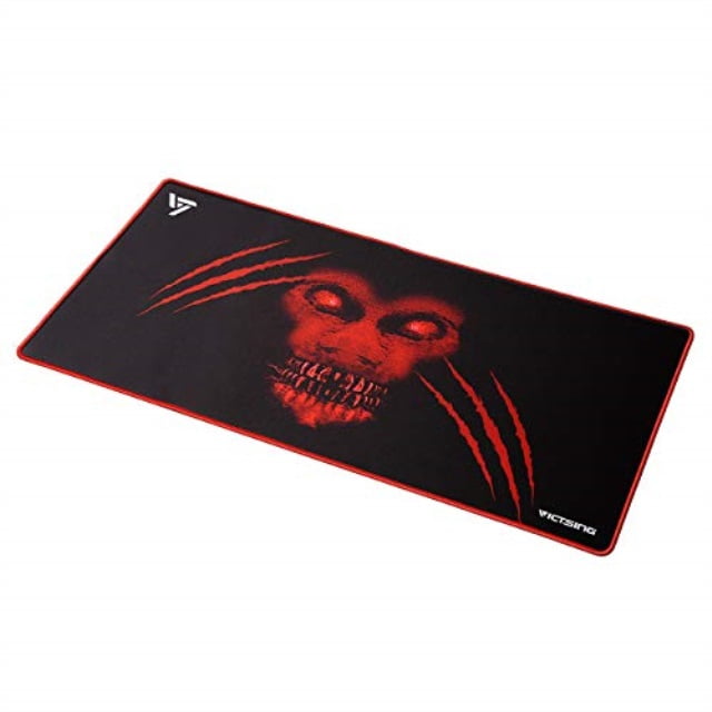 victsing [30 larger] extended gaming mouse pad with stitched edges