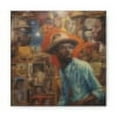 thumbnail image 2 of "Kaleidoscope of Identity: The Man with Many Faces" - Canvas Gallery Wrap, 2 of 2