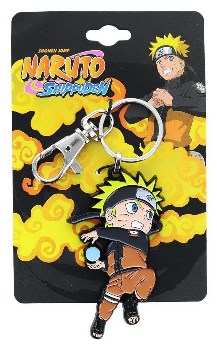 Naruto schlüsselanhänger mit 5 Mini Chibi Figuren Kakashi  Sasuke Itachi Sakura