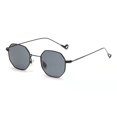 thumbnail image 1 of Gafas de sol cuadradas pequeñas para mujer, gafas de sol planas de calle de moda para hombre, gafas de sol de ocho lados, 1 of 5