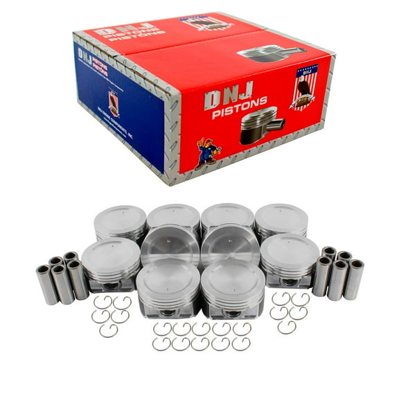 DNJ P4183 Standard Complete Piston Set Fits Cars & Trucks 97-06 Ford Club Wagon 6.8L SOHC 20v