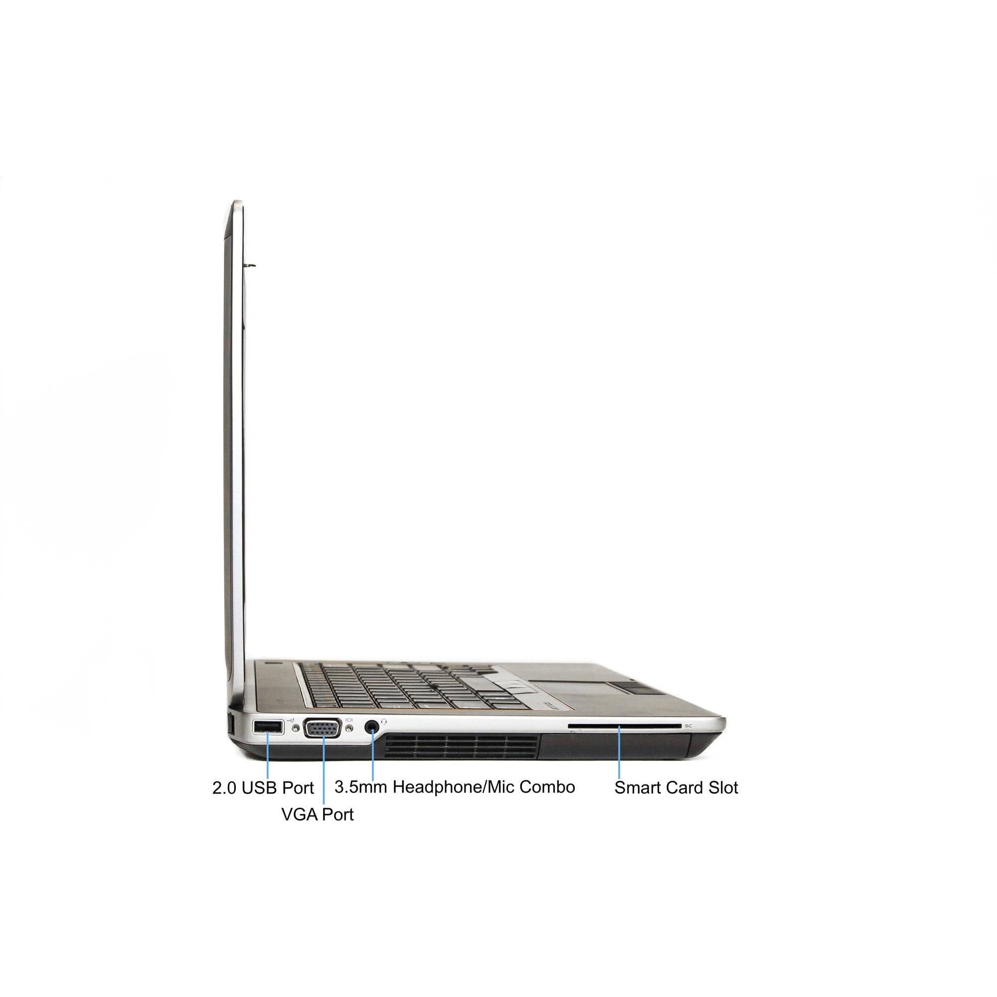 Pre-Owned Used Dell Black 14" E6420 Laptop PC with Intel Core i5 Processor, 4GB Memory, 320GB Hard Drive and Windows 10 Pro