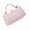 Pink, variant on Elegant Evening Purse With Detachable Metal Chain Fashion Shoulder Bag Casual Handbag For Women Wedding Party