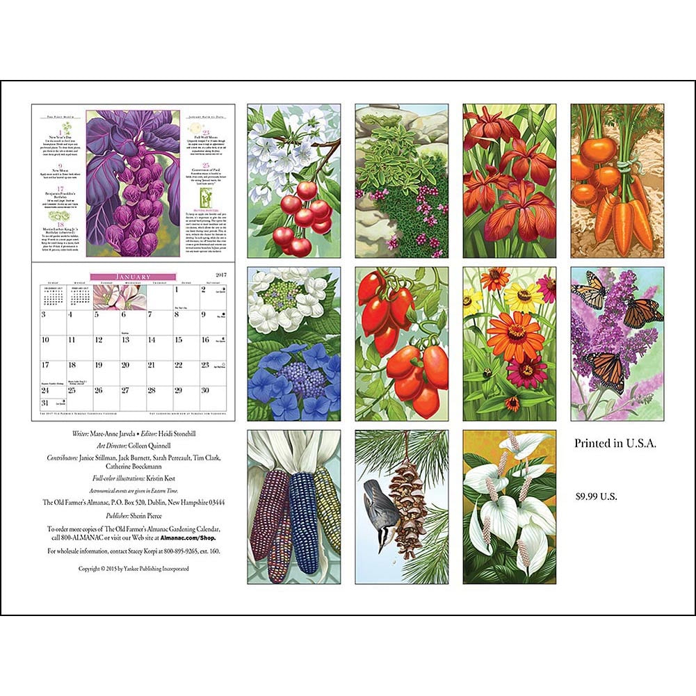 Farmers Almanac Gardening Calendar Garden Ftempo