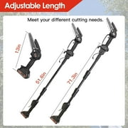 Cordless Pole Saw and Mini Chainsaw,2-IN-1 Pole Chainsaw,Brushless Electric Pole Saw Battery Powered 4in/6in Chainsaw, 67 Inch Max Reach Tree Trimmer Pole Saw