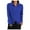Blue, variant on GigrtiJin Womens Zipper Sweater Jacket Solid Color Collar Knitted Cardigan Sweater Trendy Casual Warm Sweaters Coats