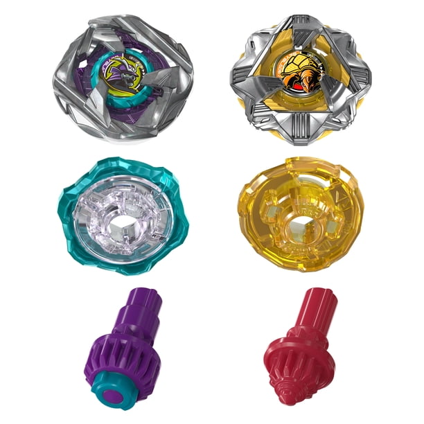 Beyblade X Calibur Samurai 6-70M BX & Obsidian Shell 3-85S BX Duel