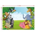 thumbnail image 2 of GreenDecor 7x5ft The Animal World photography Backdrop Background studio prop, 2 of 5
