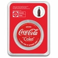 thumbnail image 2 of Coca-Cola® 1 oz Silver Colorized Round Bathing Beauties: Red Head, 2 of 4
