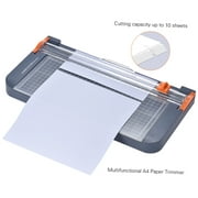 JIELISI A4 Paper Trimmer Guillotine with 5 Storage Boxes Portable for Photo Labels Paper Cutting