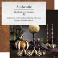 thumbnail image 2 of MacKenzie-Childs Beware Decorative Pumpkin Set for Fall Home Decor, Cute Halloween Decorations, 6-Piece Set, 2 of 5