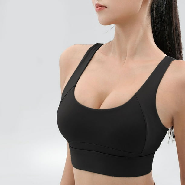 zanvin Sports Bras for Women,Clearance Women's Sports Underwear Fitness  Yoga Quick-drying Shockproof Vest Running Sports Bra