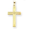 thumbnail image 1 of Pendentif Croix en Or Jaune 14K, 1 of 2