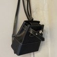 thumbnail image 2 of Mochilas casuales de estilo japonés para mujer, bolsos y carteras de diseñador de lujo, novedad de 2023, en PU, textura de lichi, cinturón decorativo para el hombro, 2 of 4
