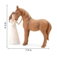 thumbnail image 6 of Horse Gifts for Girls Women - Girl Embraces Horses Figurine Gifts for Horse Lovers Women Sculpted Hand-Painted Resin, 6 of 6