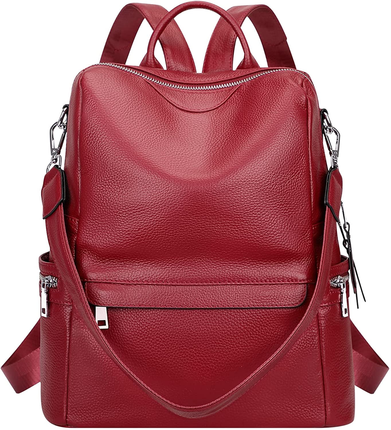 ALTOSY Women Real Leather Backpack Purse Elegant Ladies Shoulder Bag ...