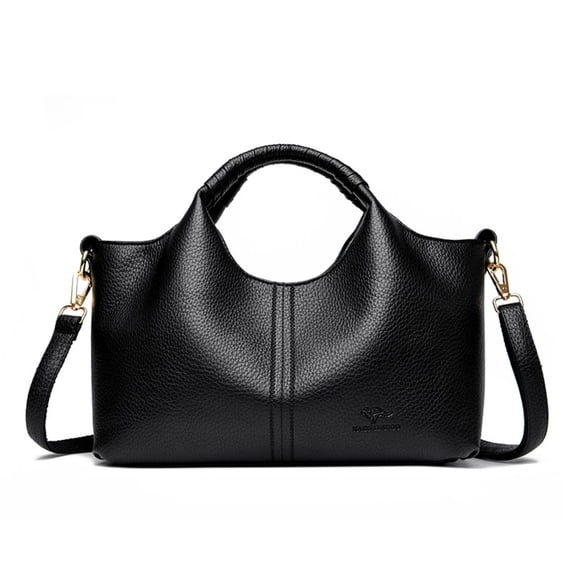 BBOO High Quality Soft Leather Handbag Tote Bag Fashion Luxury Women Shoulder Bag