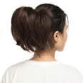 thumbnail image 2 of SEGO Bendable Adjustable Messy Ponytail Hair Extension with Jaw Claw Clip in Hair Extension, 2 of 6