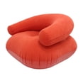thumbnail image 3 of simhoa Inflatable Lounge Chair Adults Inflatable Lounger for Travel Garden Backyard Red, 3 of 8