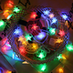 thumbnail image 2 of Luces de estrellas, luces a batería, cadena de luces navideñas, luces navideñas, luces led pequeñas con control remoto, decoración de habitaciones, cadena de luces de estrellas, 2 of 2