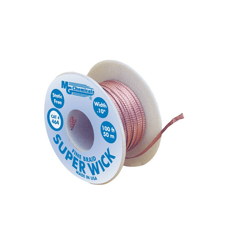 

MG Chemicals 464 Fine Braid Super Wick with RMA Flux 400 Series #4 100