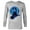 Athletic Heather, variant on Marvel Ant-Man and the Wasp: Quantumania Kang Conquers All - Long Sleeve T-Shirt for Men - Customized-White