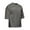 Dark Gray, variant on Mens Solid Color T Shirts Breathable Active Mesh Stretch Tees Casual Workout Gym T Shirt
