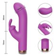 thumbnail image 5 of TLUDA G-Spot Rabbit Vibrator with 10 Powerful Vibration Modes, Clitoral Stimulator Sex Toys for Women Adult Toys, Purple, 5 of 5